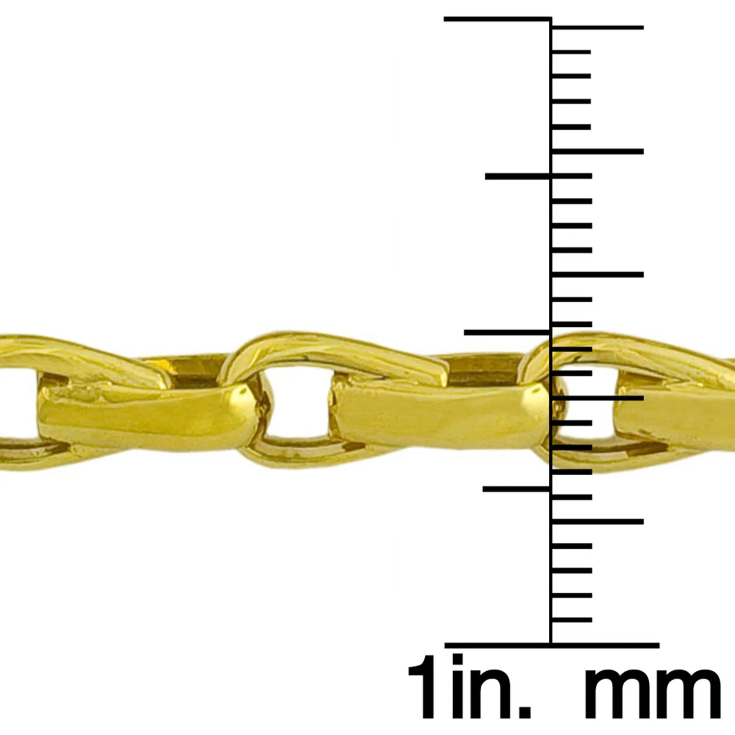 14k Yellow Gold Fancy Link Men's Bracelet, 8.25"