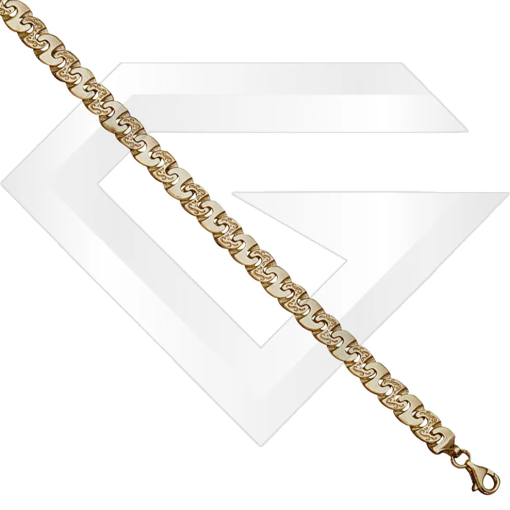 9ct Bali Gold Chain / Bracelet (Gauge 1)