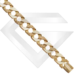 9ct Lima Gold Chain / Bracelet (Gauge 6)