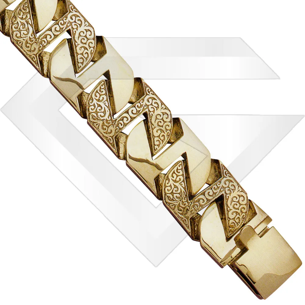 9ct Rangoon Gold Chain / Bracelet (Gauge 10)