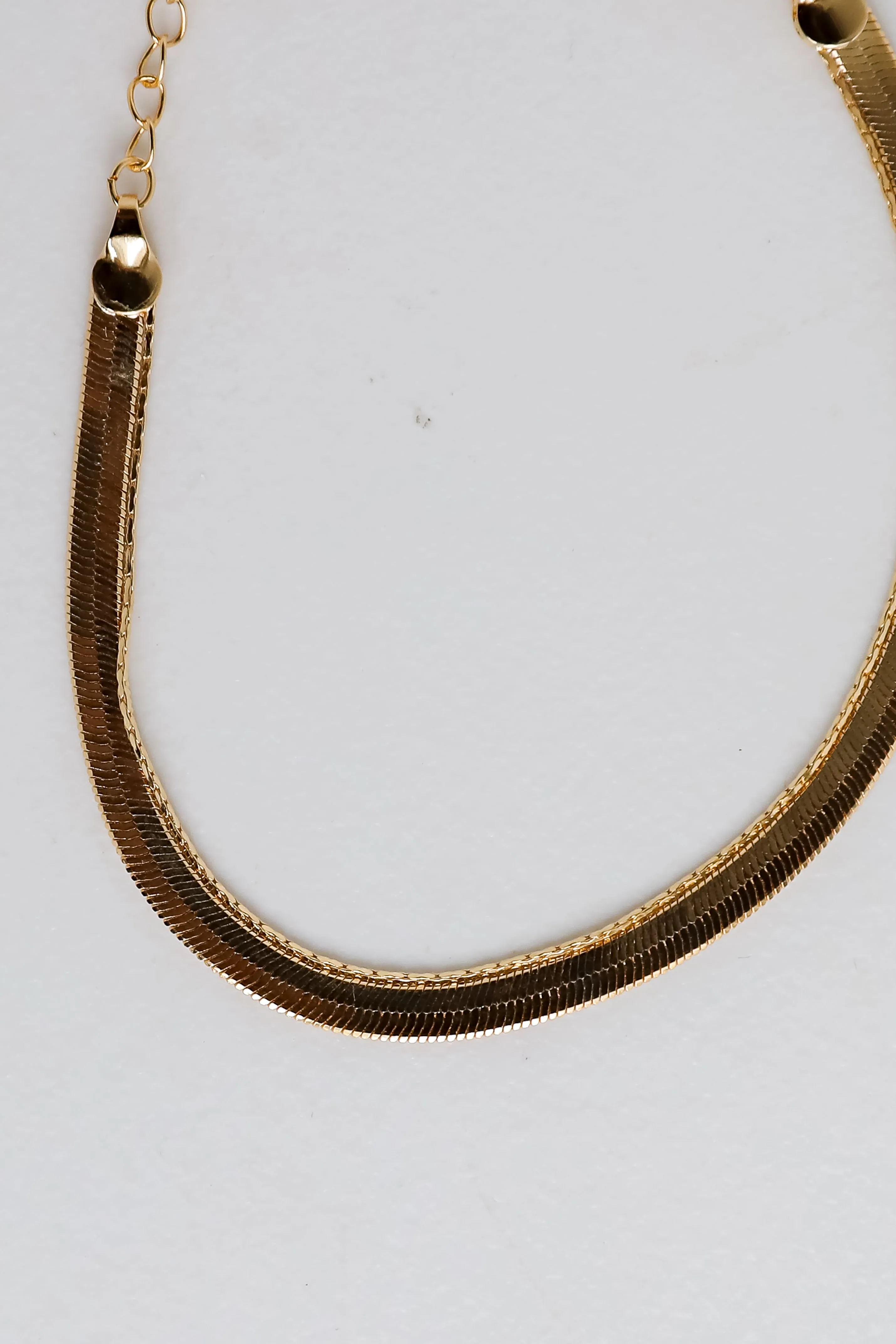 Abby Gold Layered Chain Bracelet