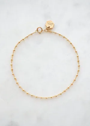 Asteroid Chain Bracelet - Gold Filled