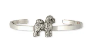 Bichon Frise Bracelet Jewelry Sterling Silver Handmade Dog Bracelet BF16-CB