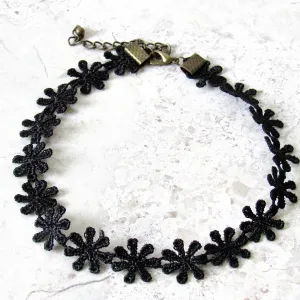 Black Daisy Choker