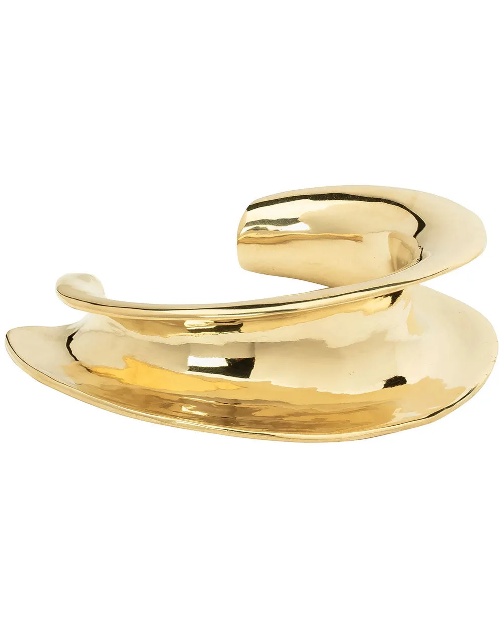 Brass Bast Cuff Bracelet