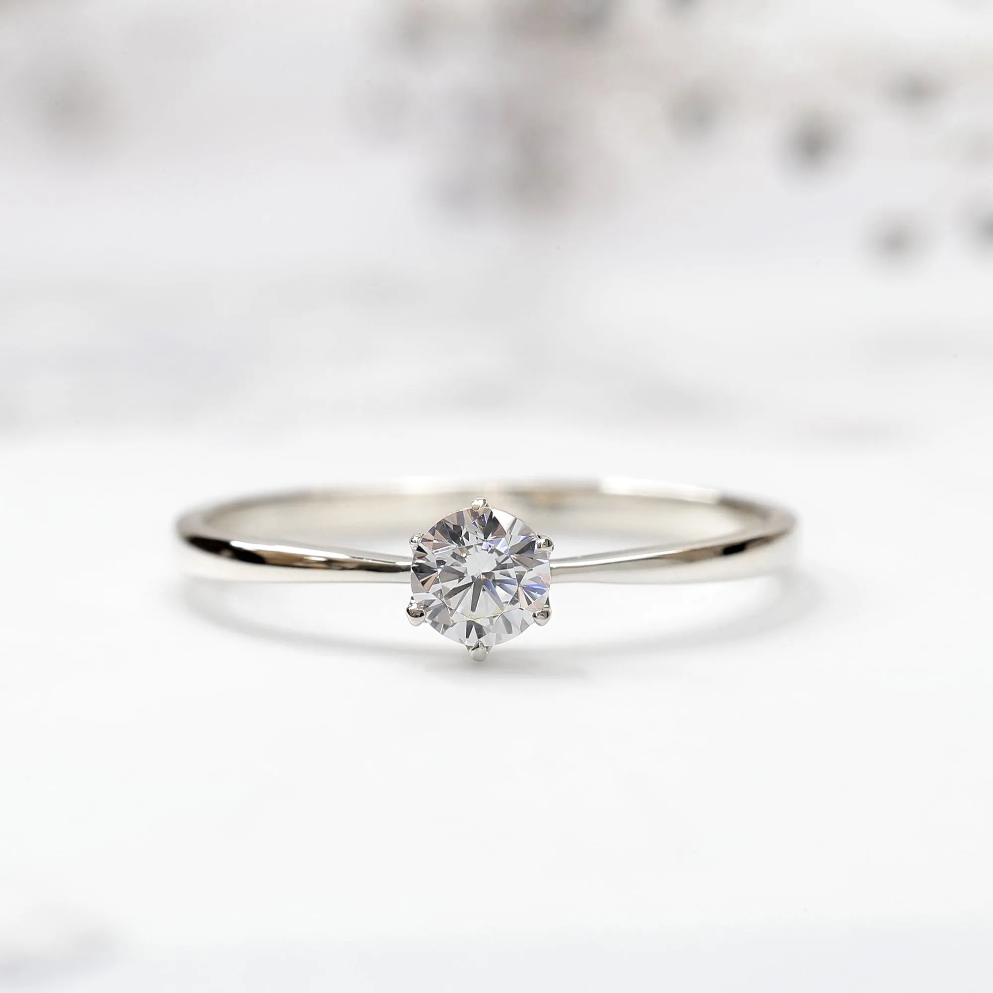 Delicate Diamond Promise Ring