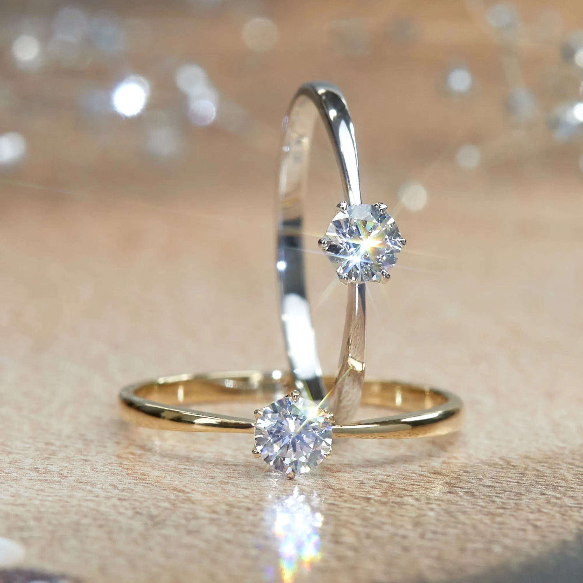 Delicate Diamond Promise Ring