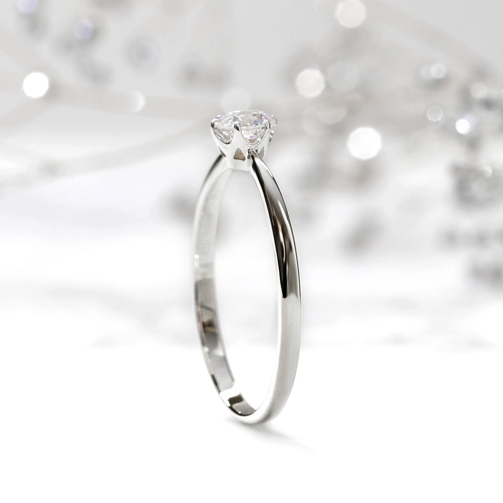 Delicate Diamond Promise Ring