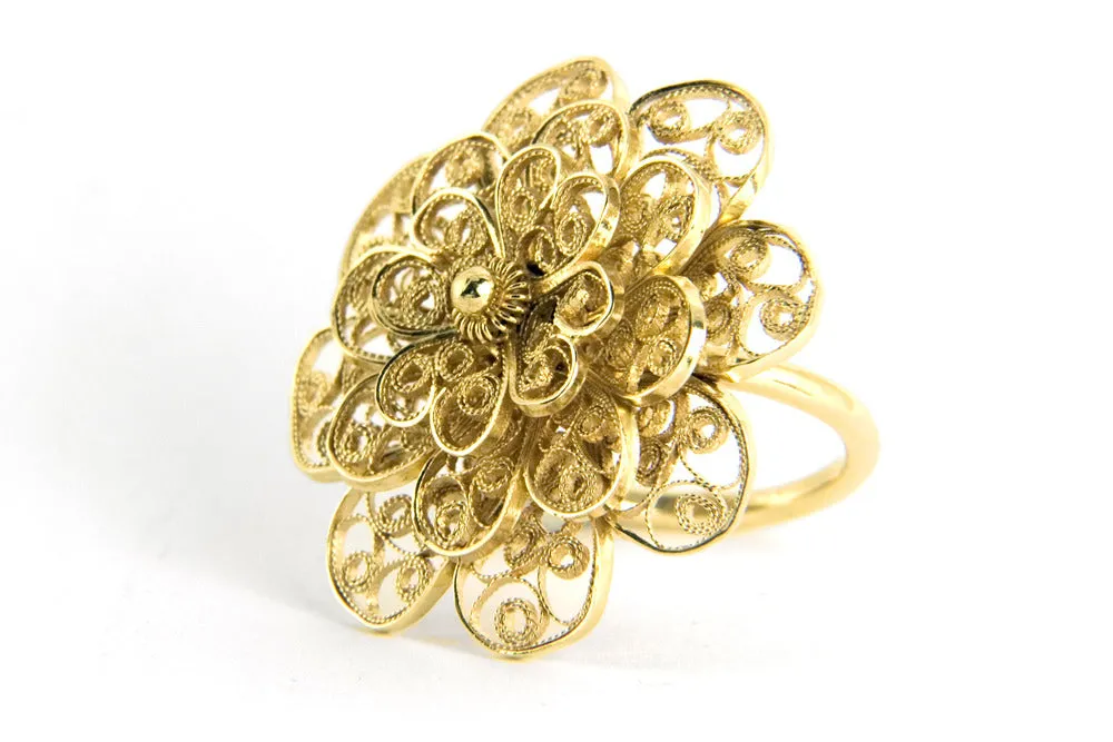 Filigree Rosette Ring