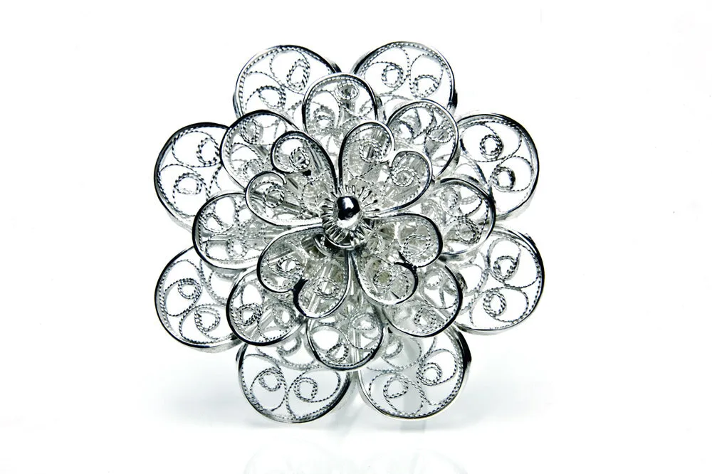 Filigree Rosette Ring