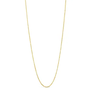 Gold Classic Cable Link Chain