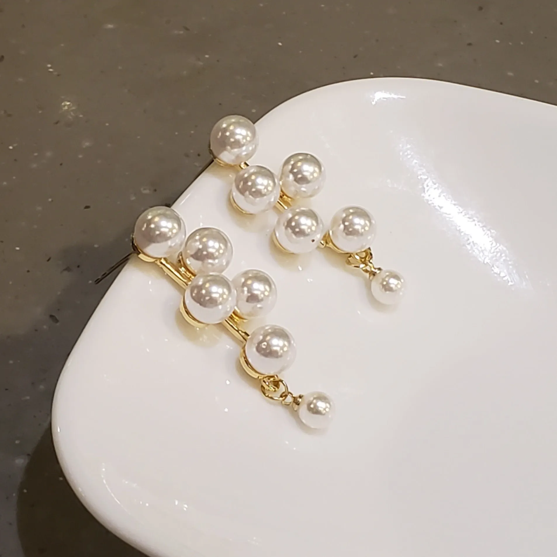 Gold Pearl Earrings | Style No. 194