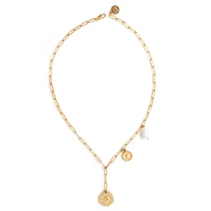 Gold Plated Botani Necklace