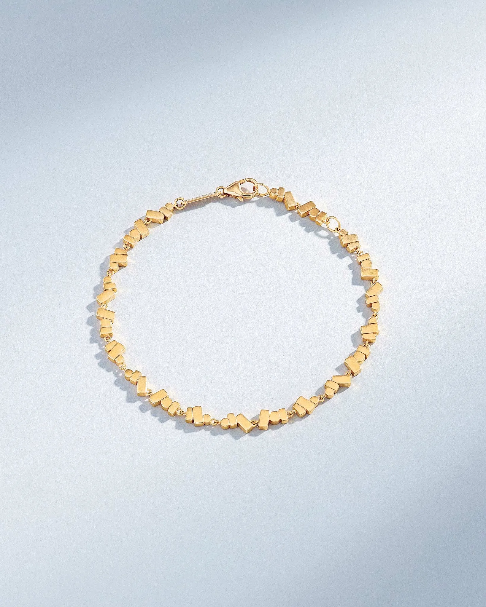 Golden Cluster Bracelet