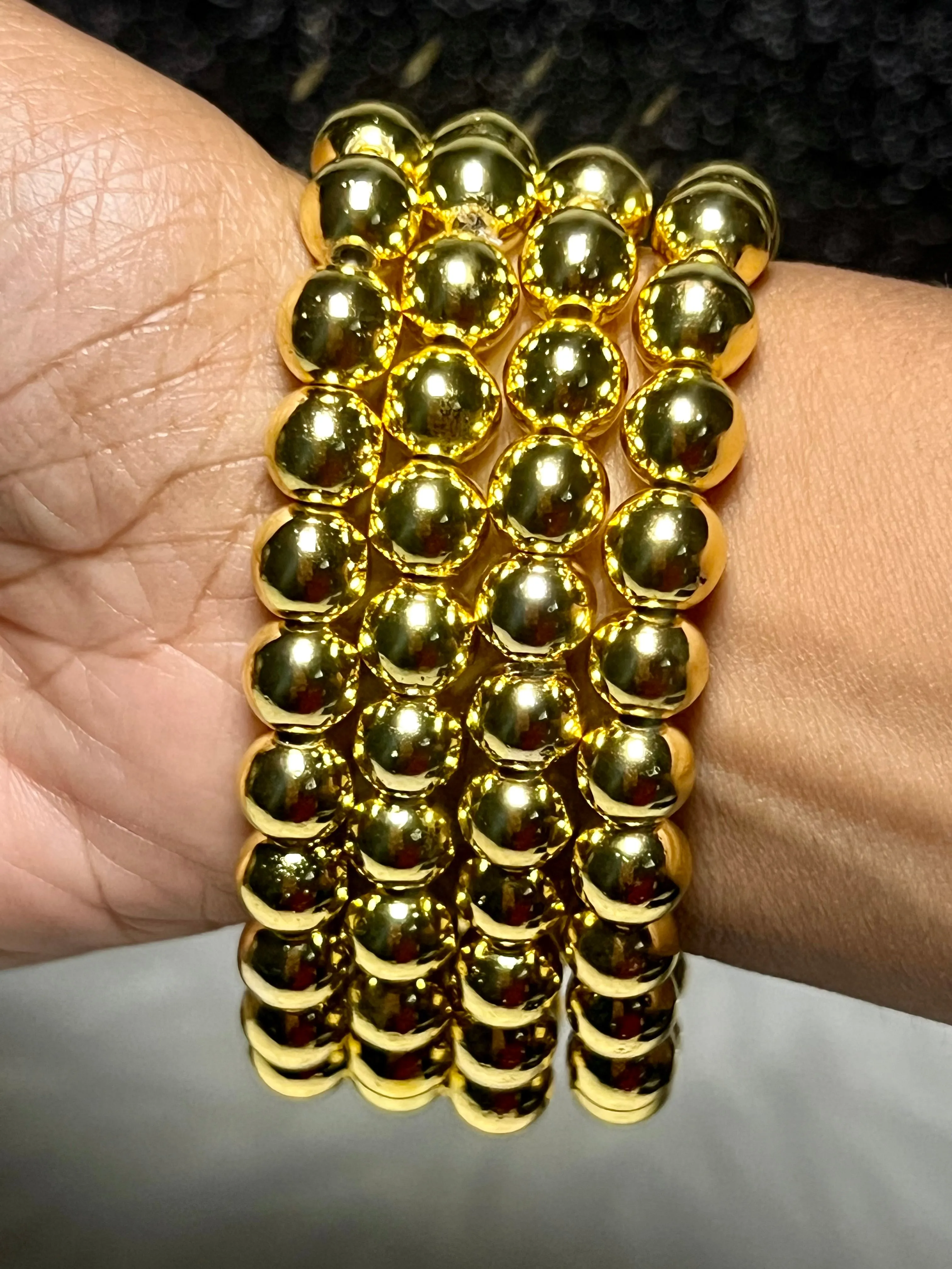 Golden Goddess (1pc) Beaded Bracelet