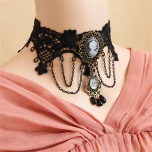 Gothic Lace Choker