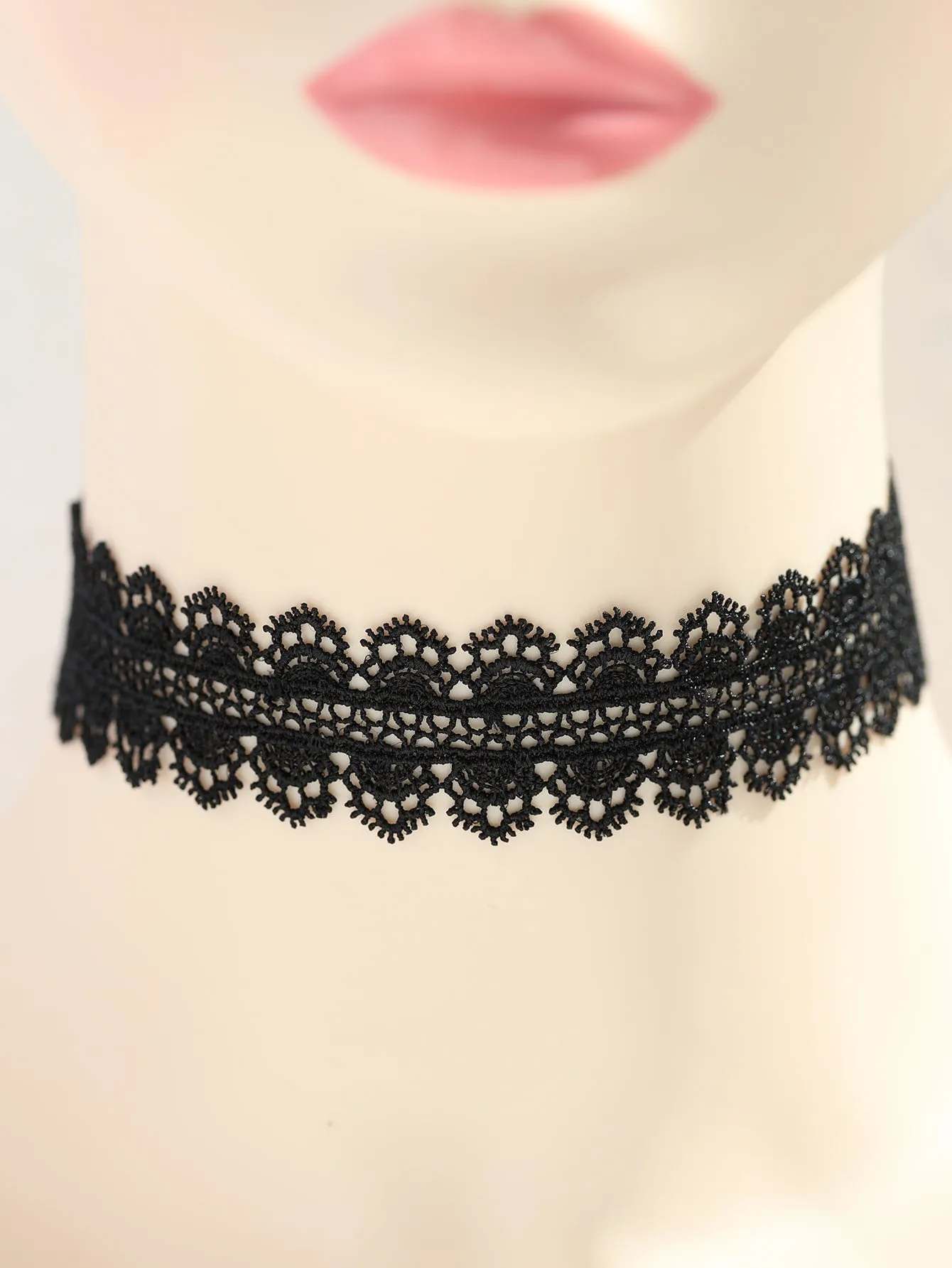 Hollow Out Choker for Women Elegant Jewelry Lace Jewelry Lace Necklace