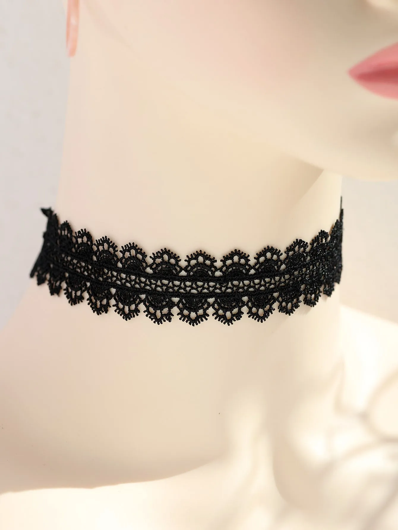 Hollow Out Choker for Women Elegant Jewelry Lace Jewelry Lace Necklace