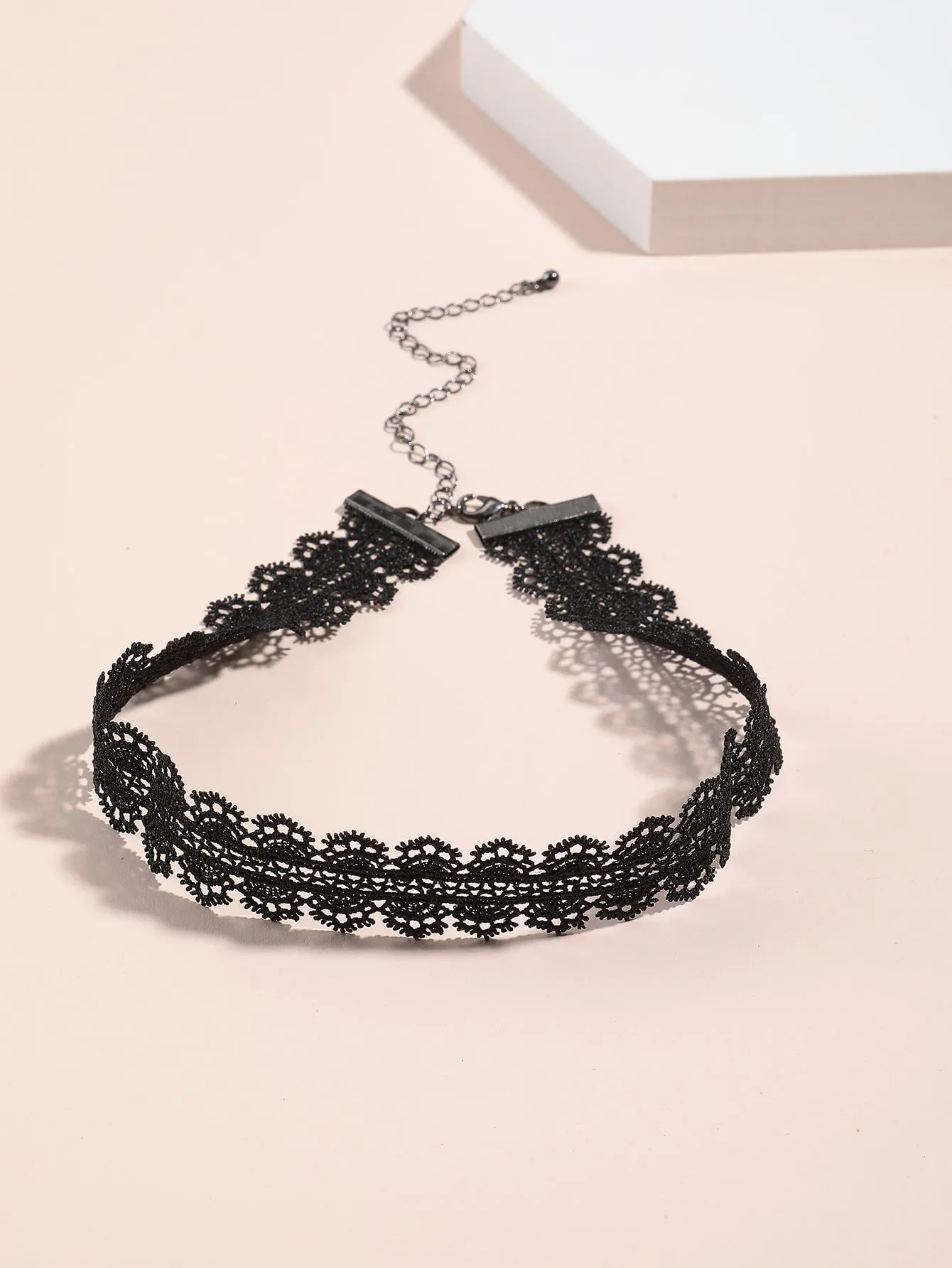 Hollow Out Choker for Women Elegant Jewelry Lace Jewelry Lace Necklace