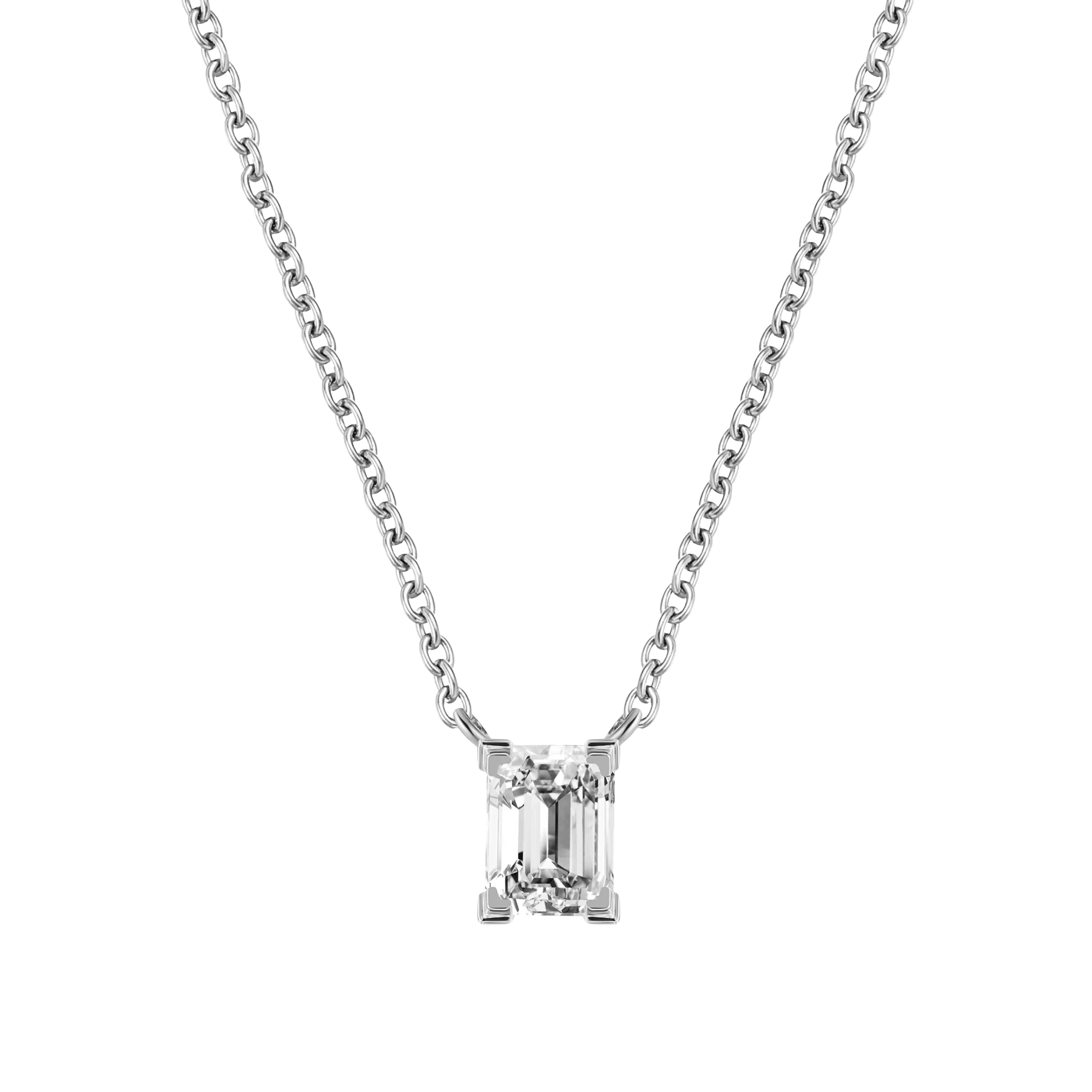 Jupiter solitaire necklace 0.2ct