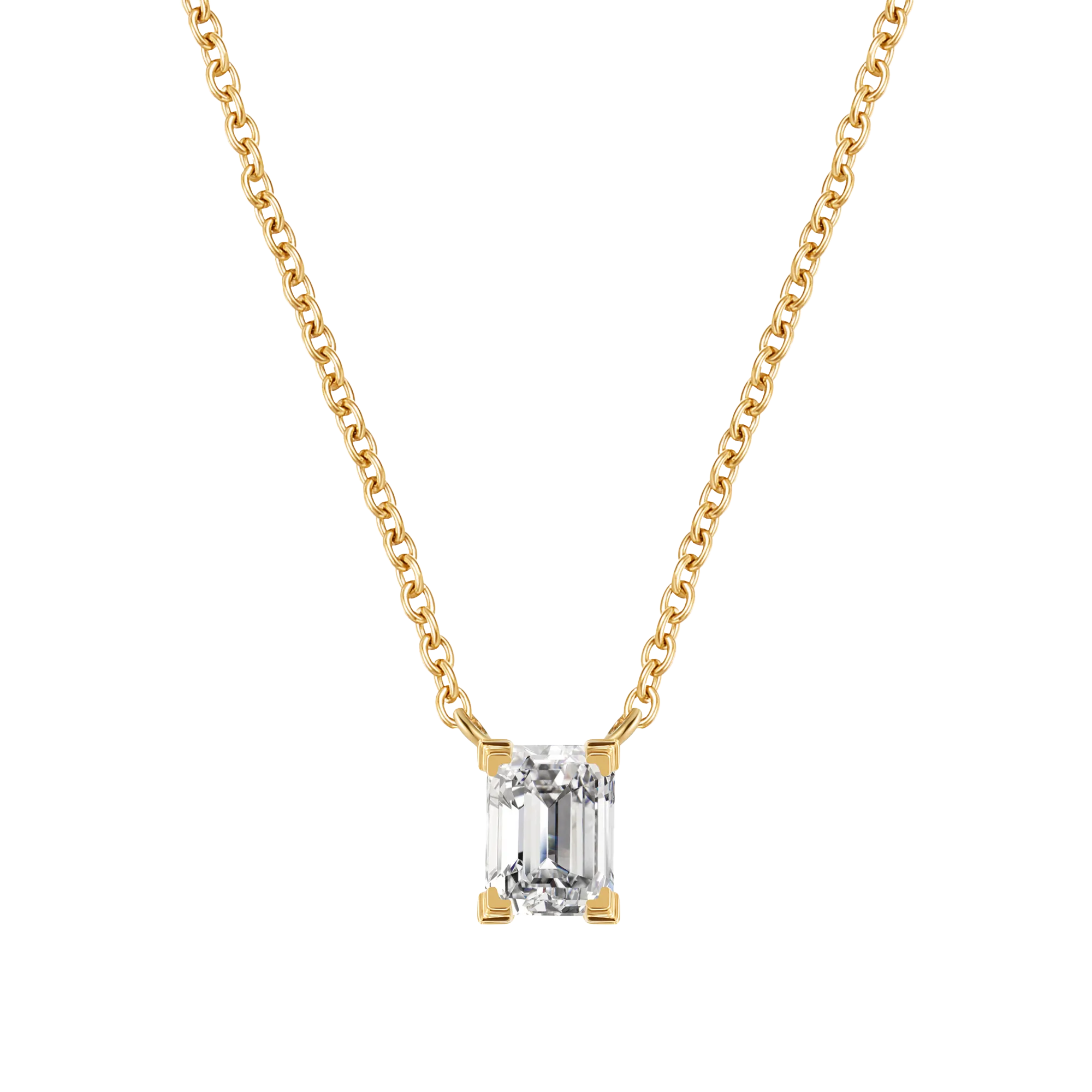 Jupiter solitaire necklace 0.2ct