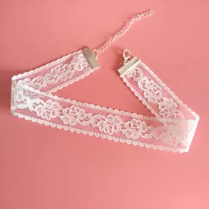 Lolita lace clavicle chain  PL20125