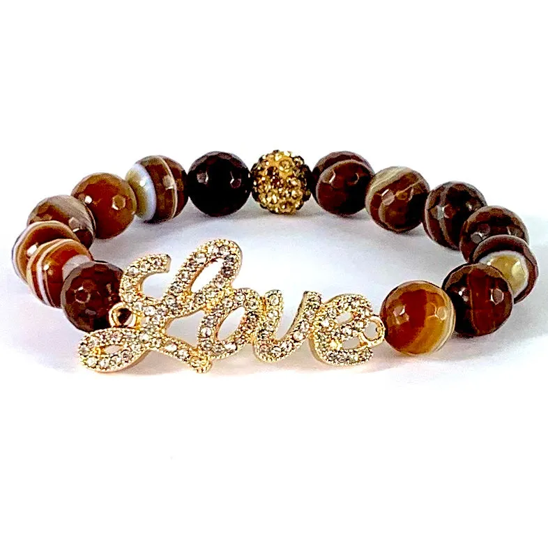 Love Bracelet - Brown