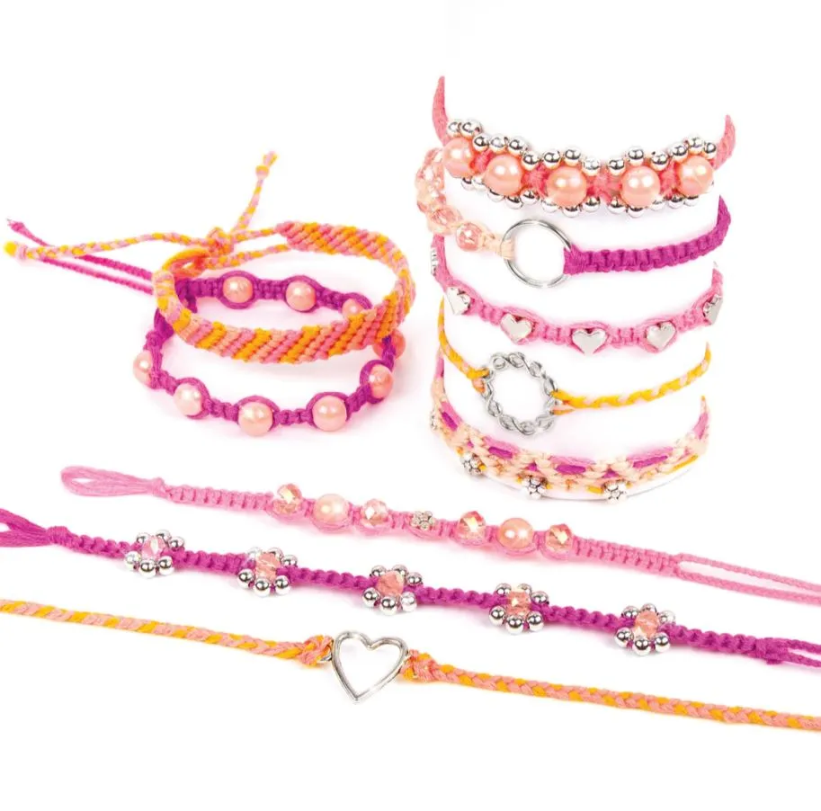 Make It Real Macrame Friendship Bracelets