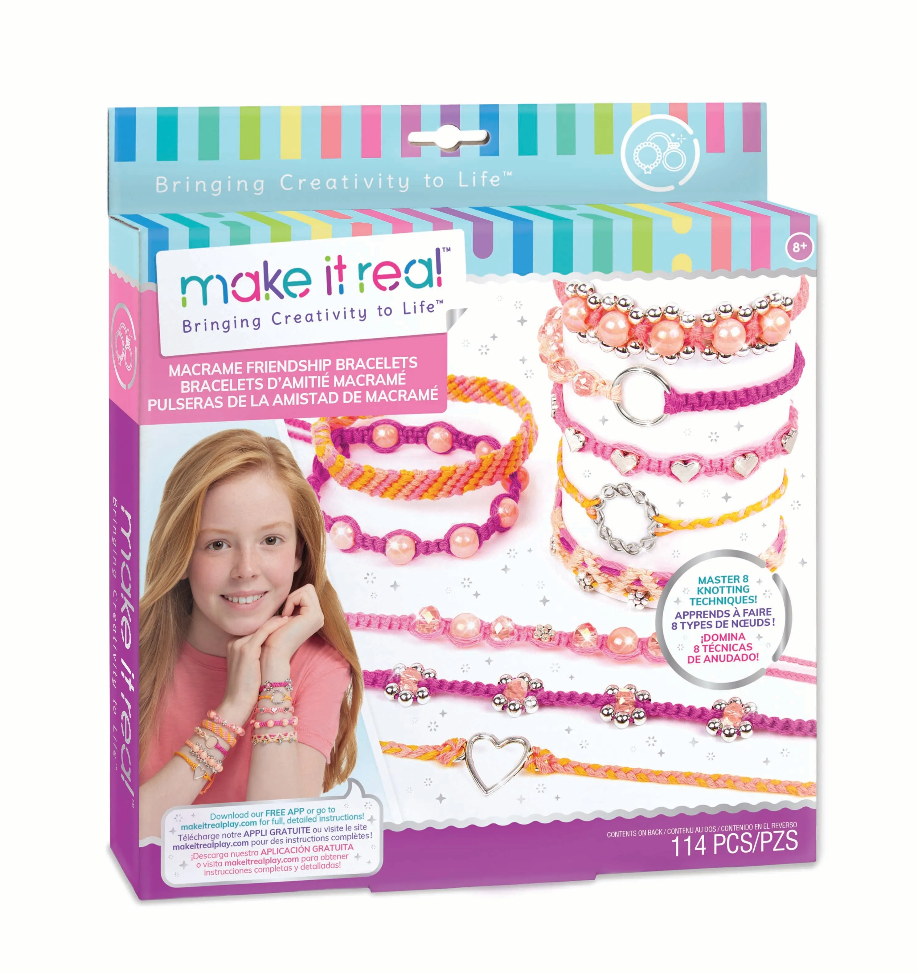 Make It Real Macrame Friendship Bracelets