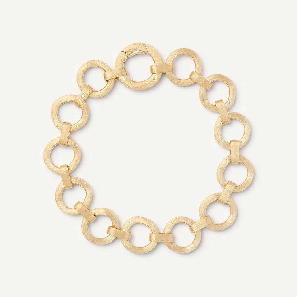 Marco Bicego Jaipur Flat Link 18k Yellow Gold Bracelet