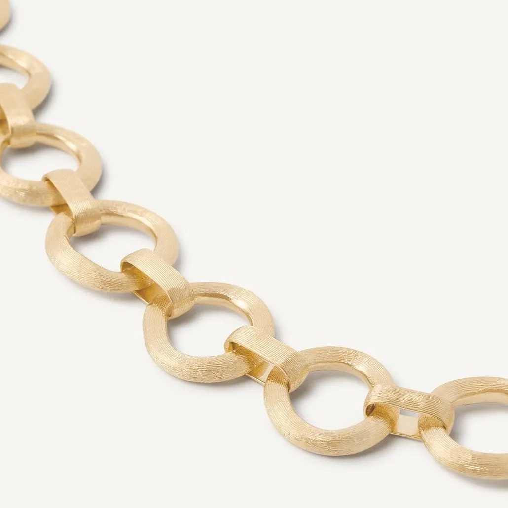 Marco Bicego Jaipur Flat Link 18k Yellow Gold Bracelet