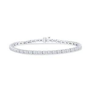 Modern Diamond Tennis Bracelet