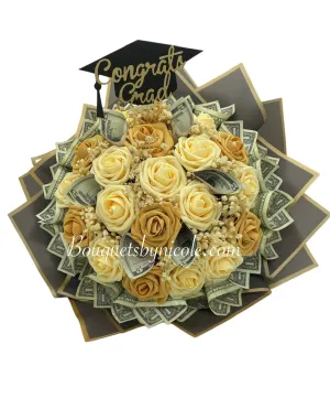 Money bouquets for birthday | graduation | Quinceañera | valentines day | Anniversary ~ MON-01