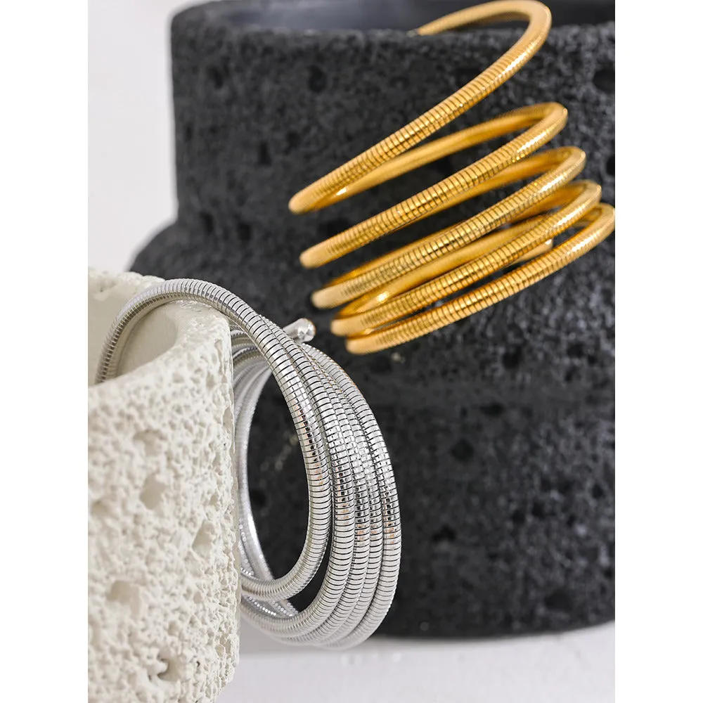 Multi-Layer Wrap Arm Bangle Bracelet