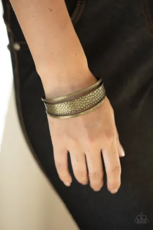 Paparazzi Bracelet ~ Jungle Jingle - Brass