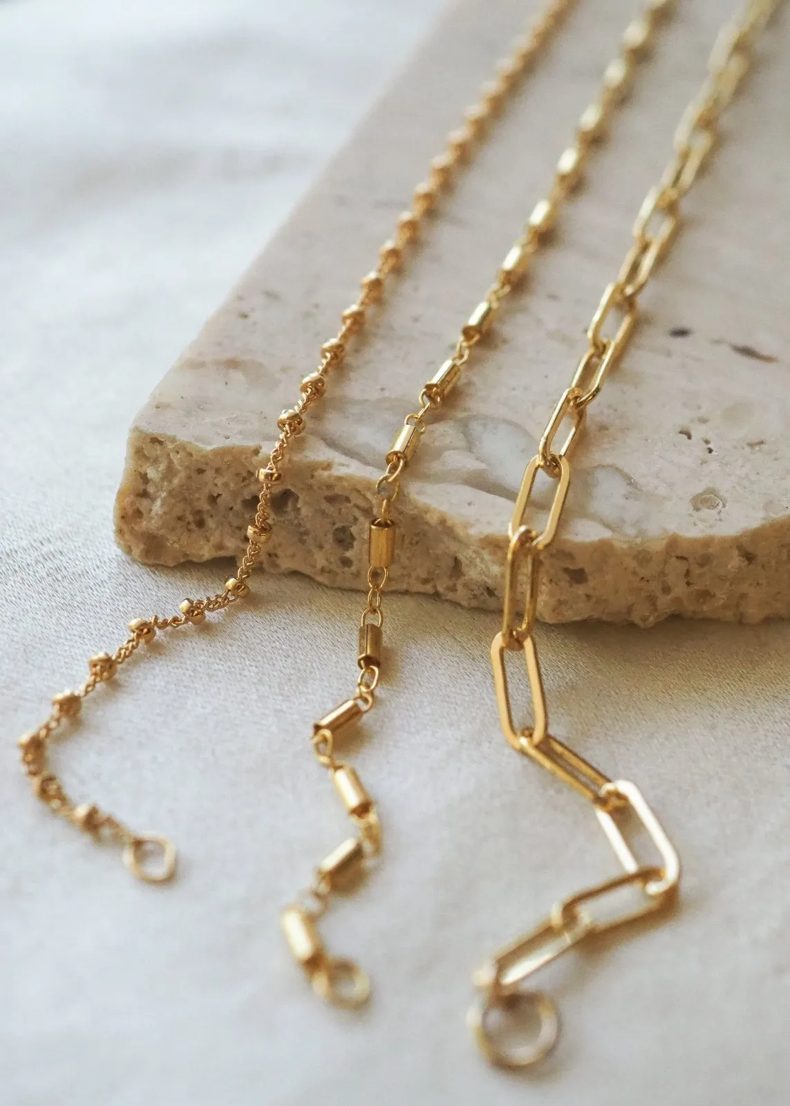 Pulse Chain Bracelet - Gold FIlled