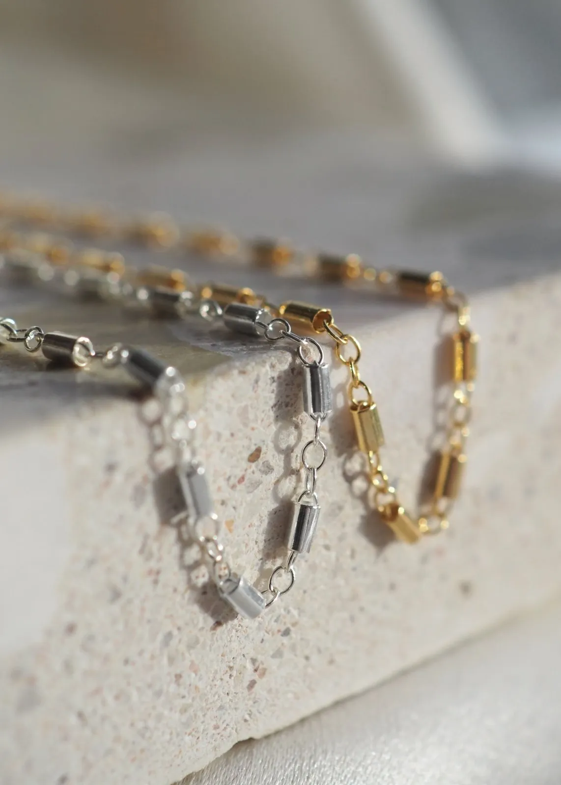 Pulse Chain Bracelet - Gold FIlled