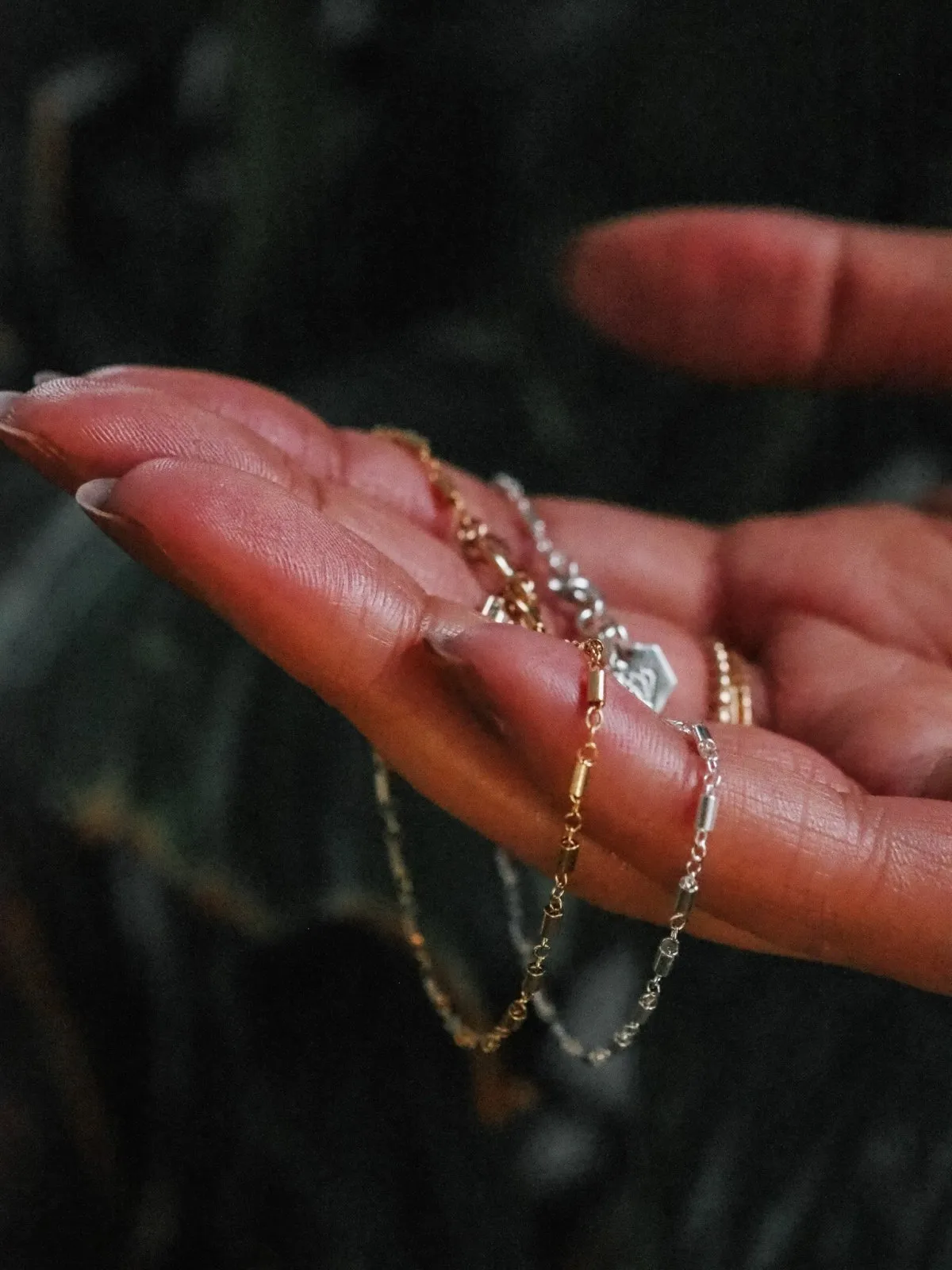 Pulse Chain Bracelet - Gold FIlled