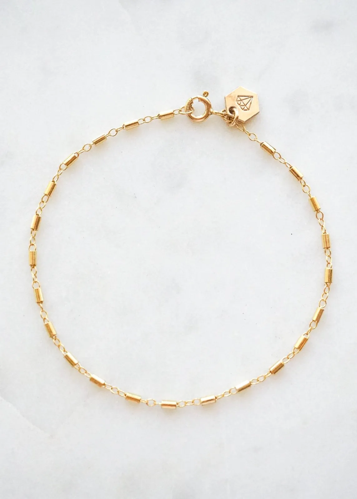 Pulse Chain Bracelet - Gold FIlled