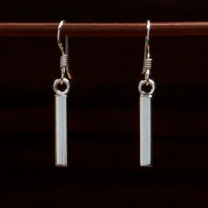 Rectangular Drop Earrings