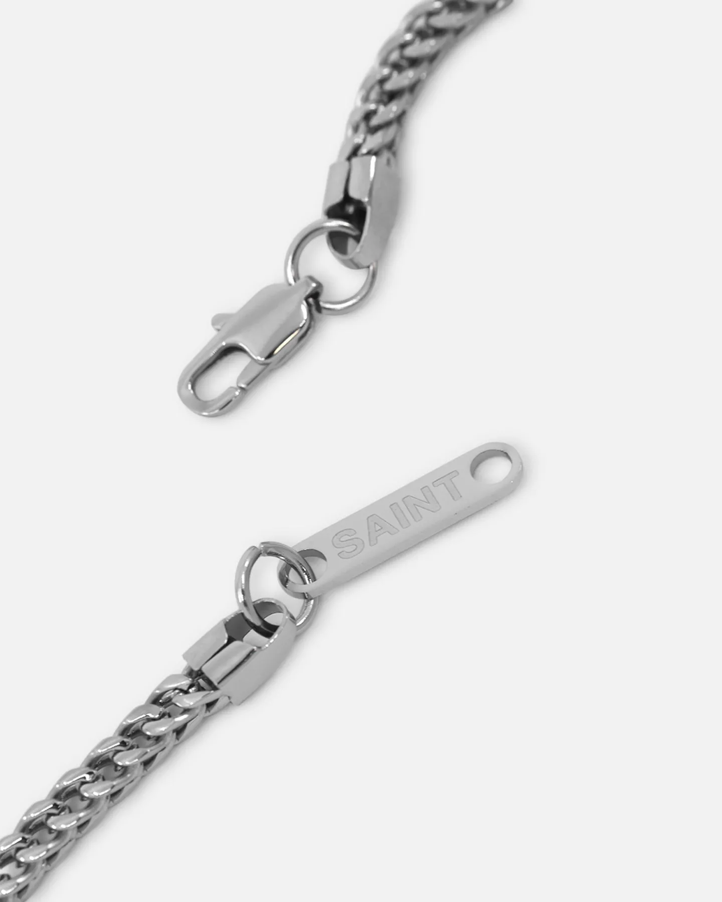 Saint Morta 4mm Franco Chain White Gold