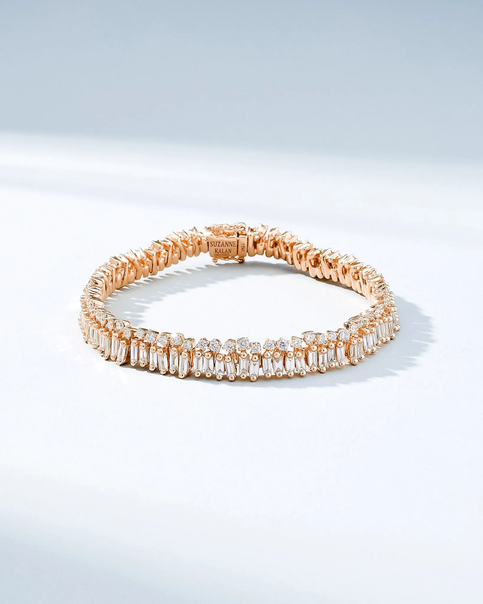 Short Stack Diamond Tennis Bracelet