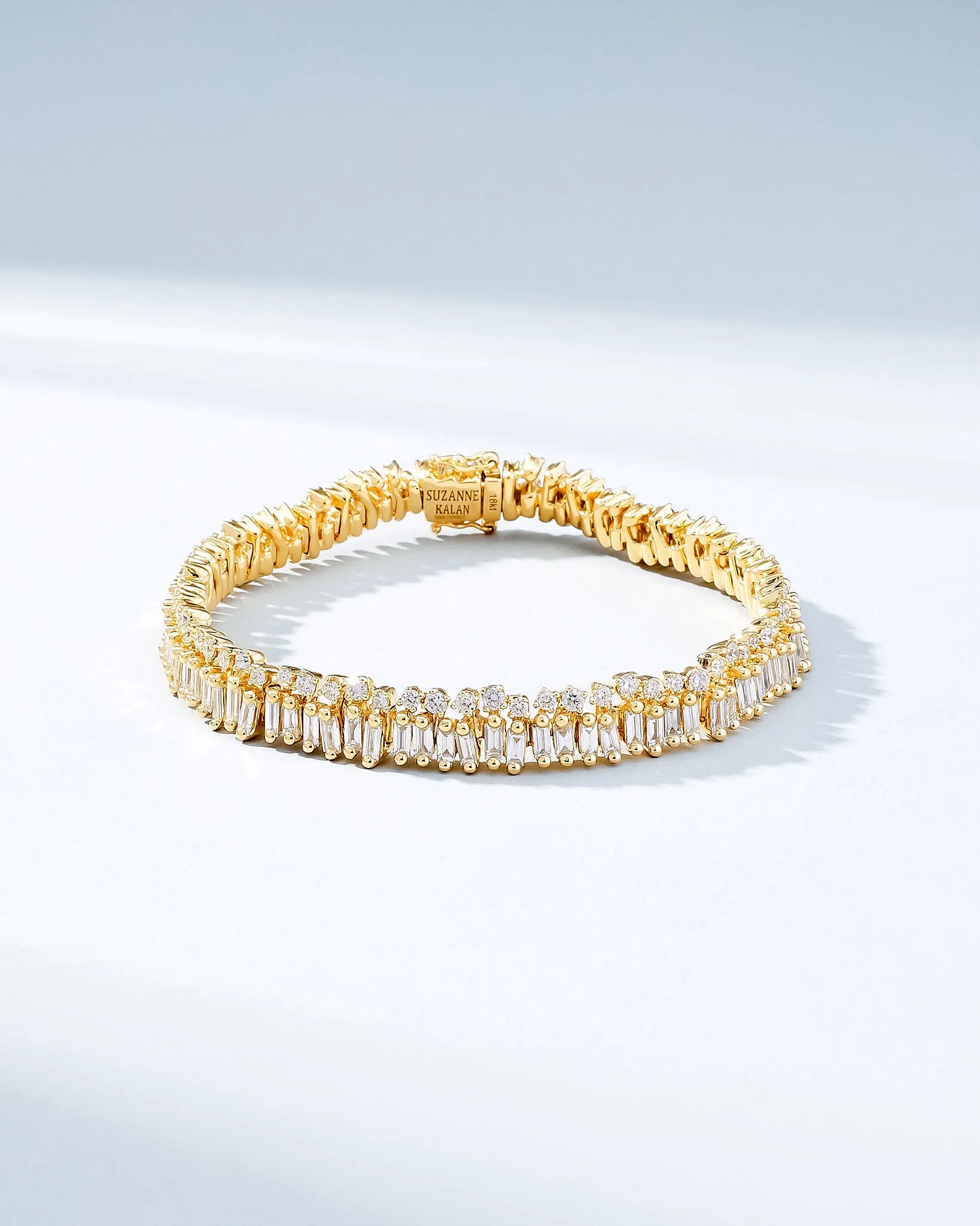 Short Stack Diamond Tennis Bracelet