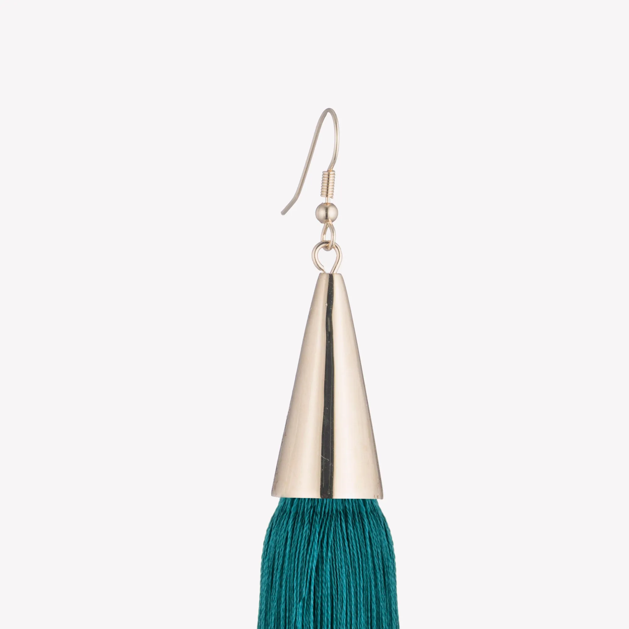 SILK TASSEL EARRINGS