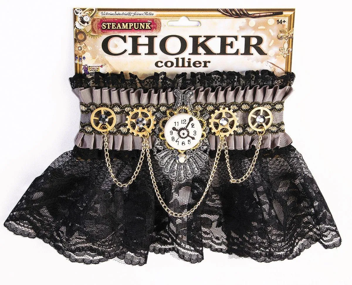 Steampunk Choker Costume Accessory Teen/Adult Women