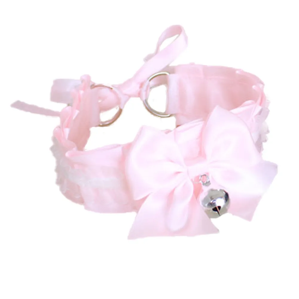 VenusFox Pink Collar Choker Lolita Cosplay