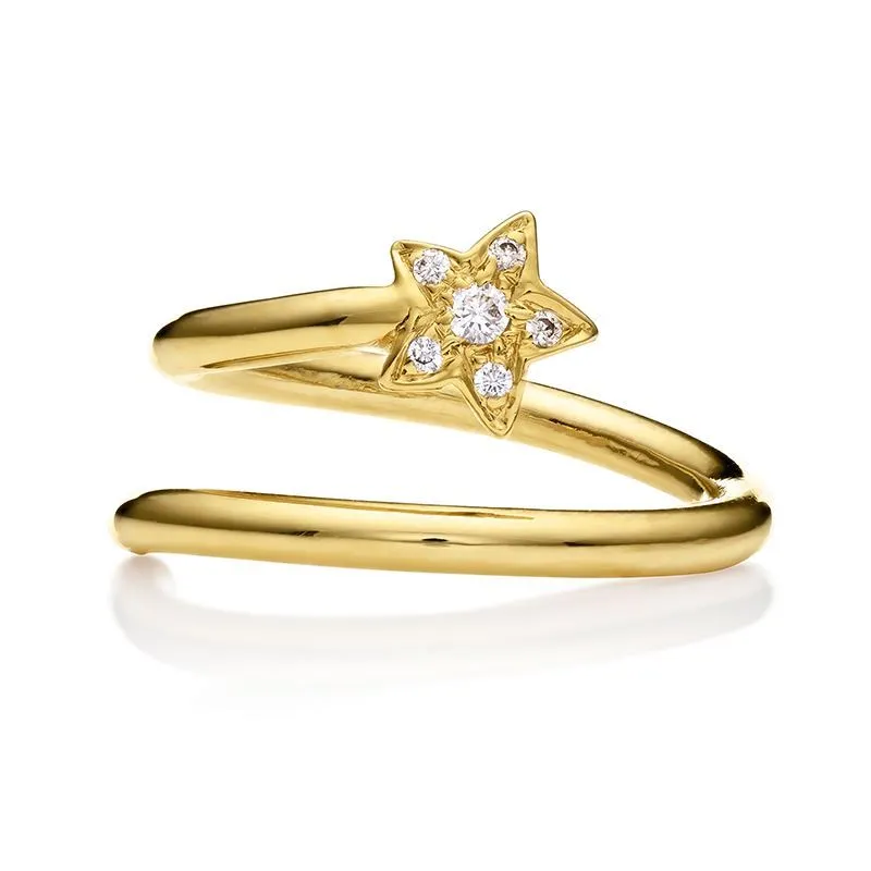 Wishful Star Vermeil Ring