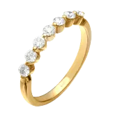 ZR124 Right Hand Ring in 14k Gold with Diamonds